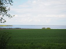 Aussichtspunkt Boiensdorf Blick übers Salzhaff