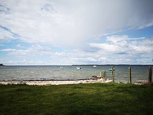Sandstrand mit Booten Boiensdorf
