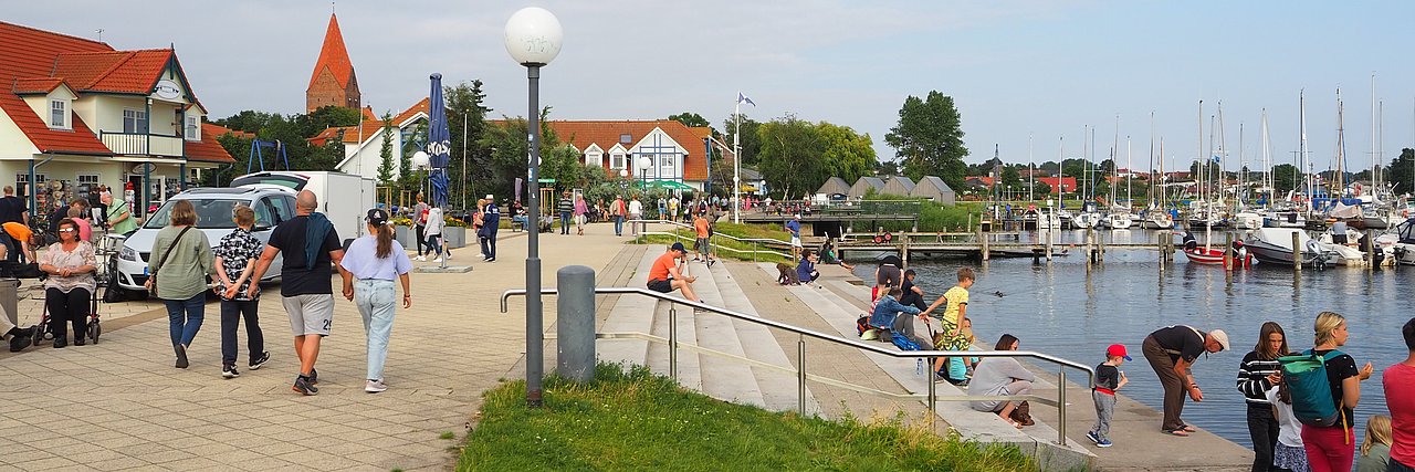 Promenade in Rerik am Salzhaff